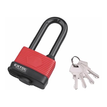 Extol Premium - Lucchetto impermeabile esteso 65 mm