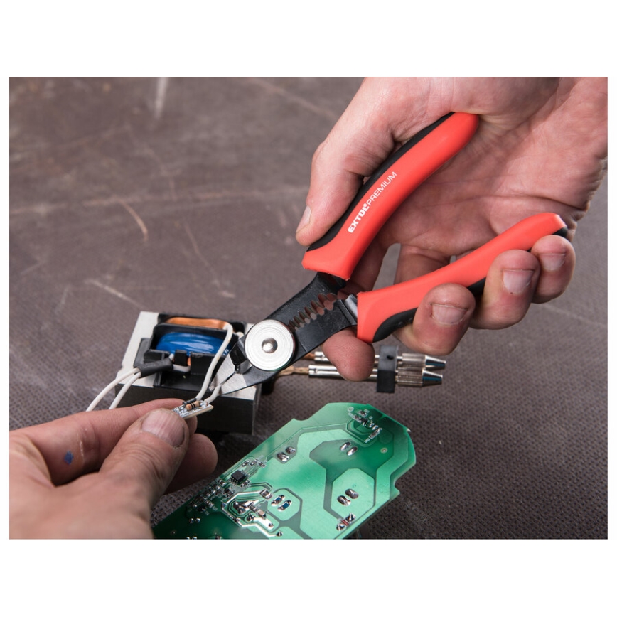 Extol Premium - Pinze tronchesi laterali/spelafili 150 mm