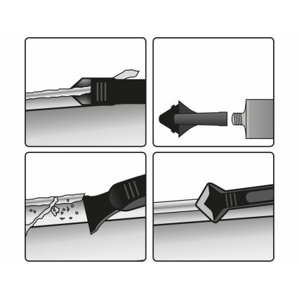 Extol - Set per stuccare 8 pz
