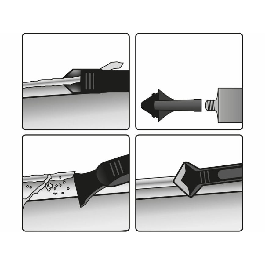 Extol - Set per stuccare 8 pz