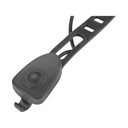 Extol - Torcia per bicicletta ricaricabile a LED con clacson LED/5W/1200mAh/3,7V IPX4