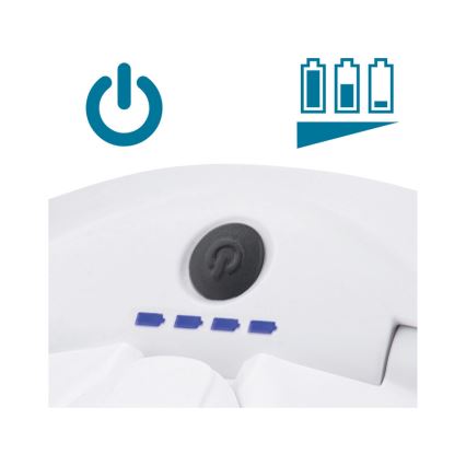 Extol - Wiederaufladbare Lupenbrille mit LED-Beleuchtung/300 mAh