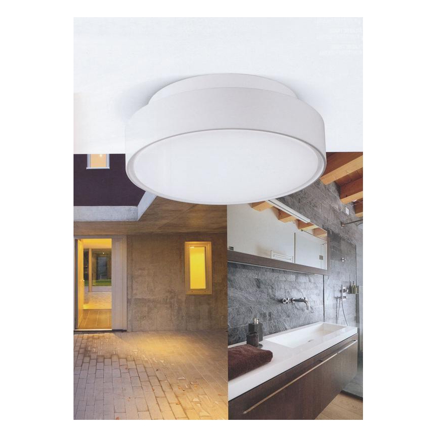 Fabas 3229/65/102 - Luminaire technique HATTON 2xE27/30W/230V IP65