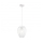 Fabas Luce 3677-45-102 - Lampadario a sospensione con filo CAMP 1xE27/40W/230V bianco