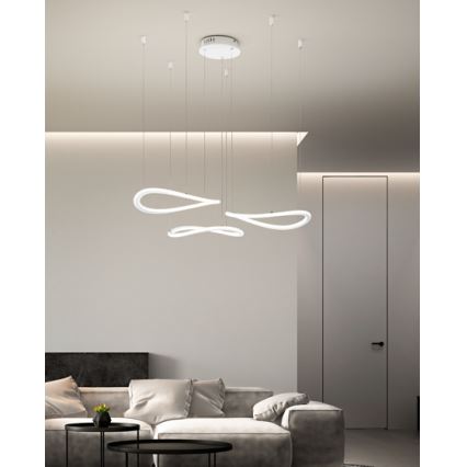 Fabas Luce 3711-47-102 - Suspension filaire TIRRENO LED/50W/230V