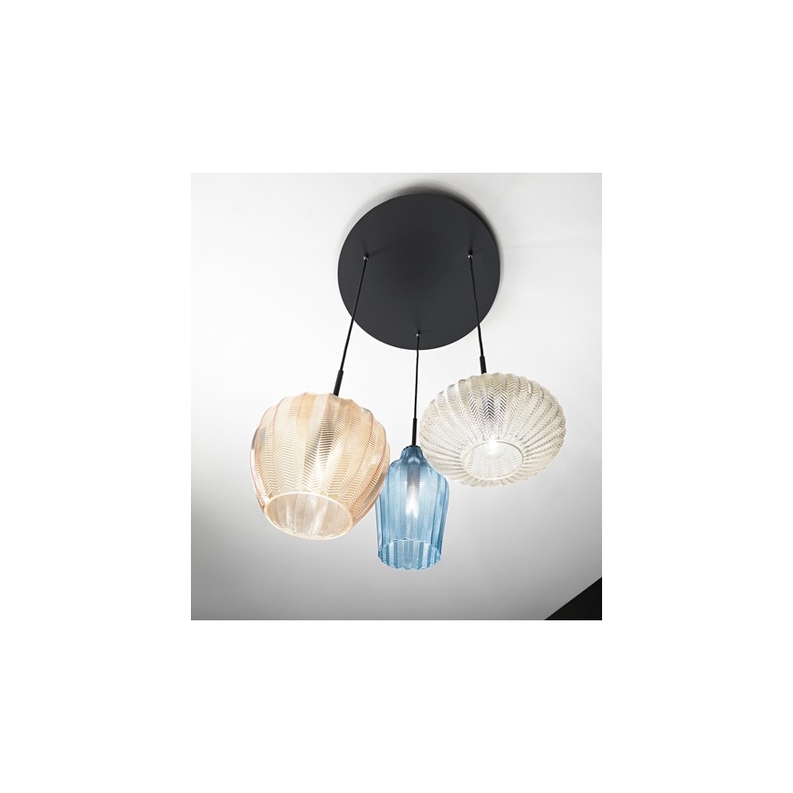 Fabas Luce 3725-47-363 - Hängeleuchte OLBIA 3xE27/40W/230V