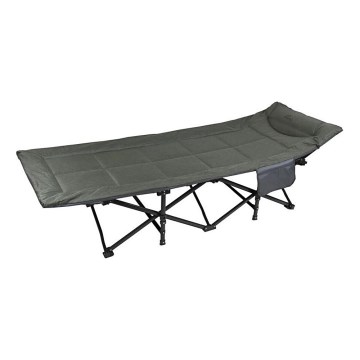 Faltbare Campingliege, grau