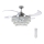 FANAWAY 212923 - Plafoniera LED VEIL 6xE14/4,5W/230V cromo lucido + telecomando