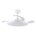 FANAWAY 21612949 - Ventilateur de plafond à intensité variable STROLL LED/30W/230V 2700/3500/5000K d. 106 cm blanc/transparent + télécommande
