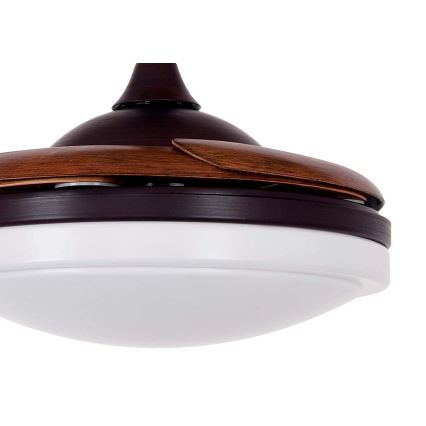 Lucci Air 512120 - Ventilatore da soffitto FANAWAY EVORA 2xE27/15W/230V