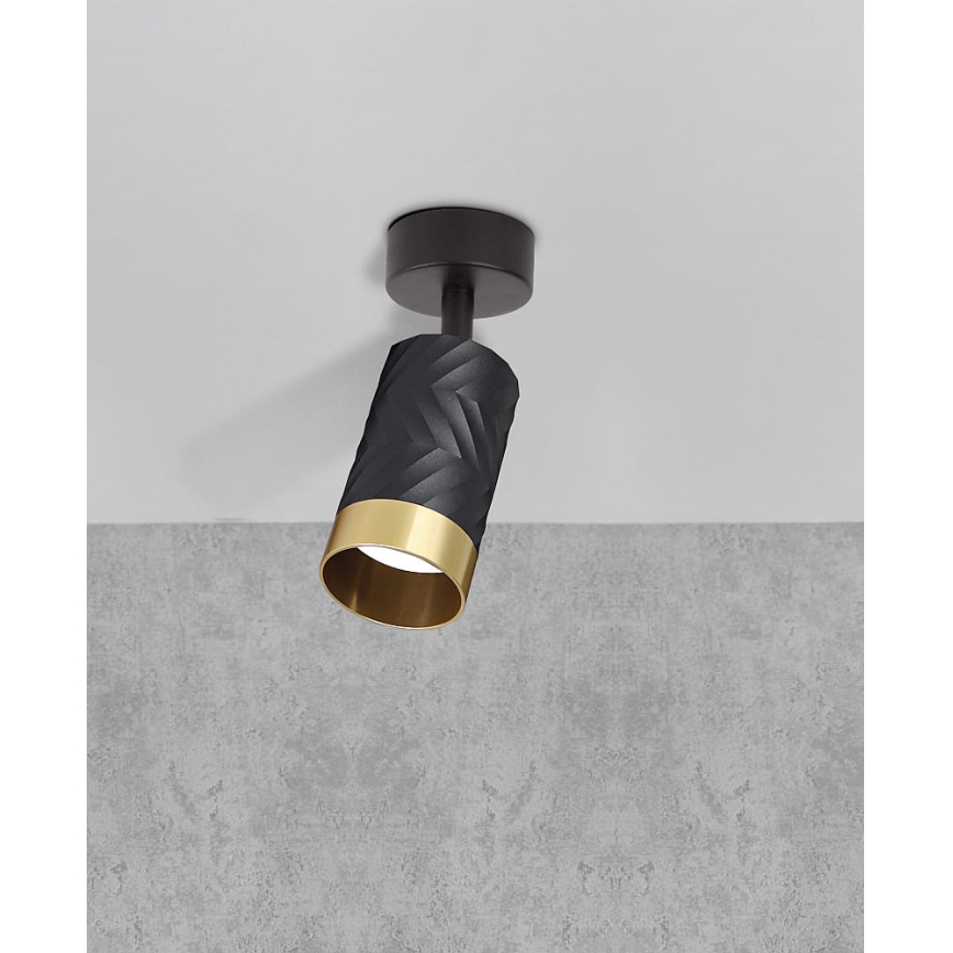 Faretto ARRAS 1xGU10/10W/230V nero