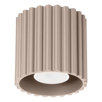 Faretto AURA 1xGU10/10W/230V 10 cm tortora