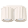 Faretto AURA 2xGU10/10W/230V colore crema
