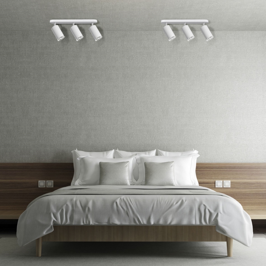 Faretto per bagno LED RGBW dimmerabile TURYN 3xGU10/6,5W/230V 2700-6500K Wi-Fi IP44 bianco