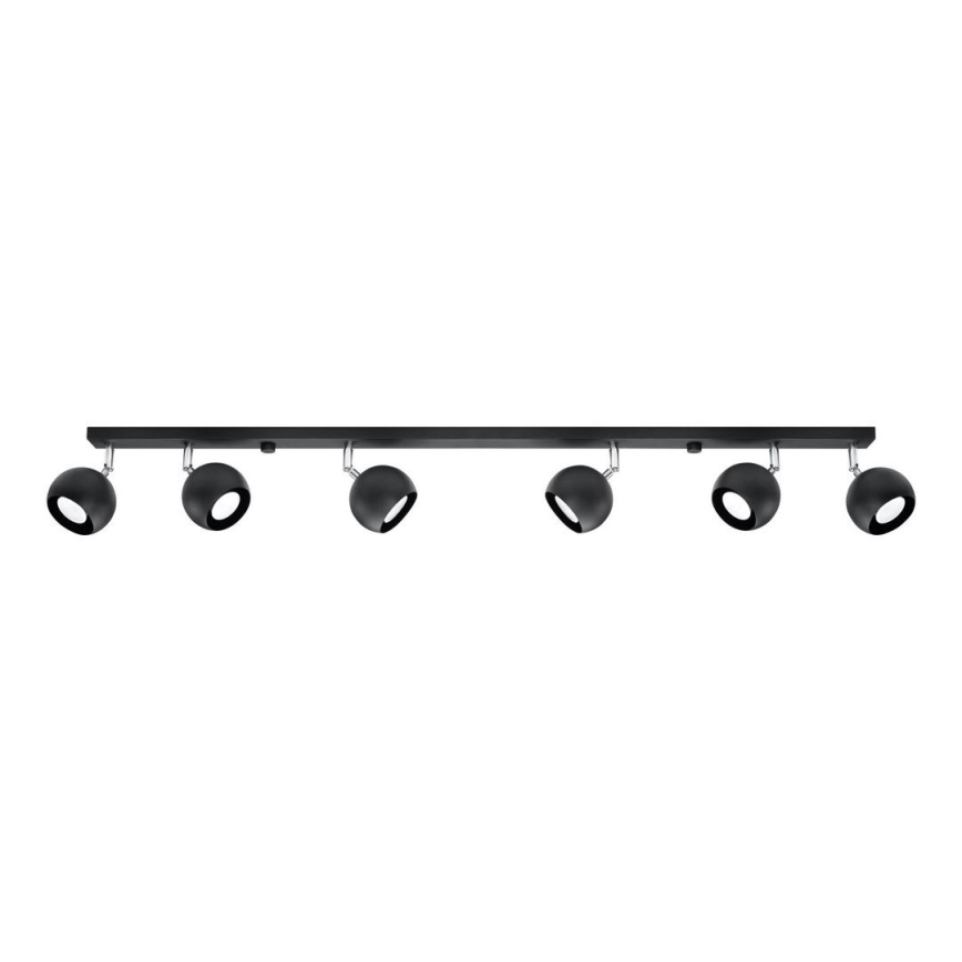 Faretto da binario OCULARE 6xGU10/10W/230V