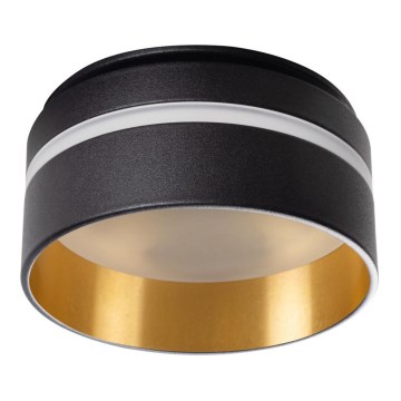 Faretto da incasso GOVIK GU10/10W nero/oro
