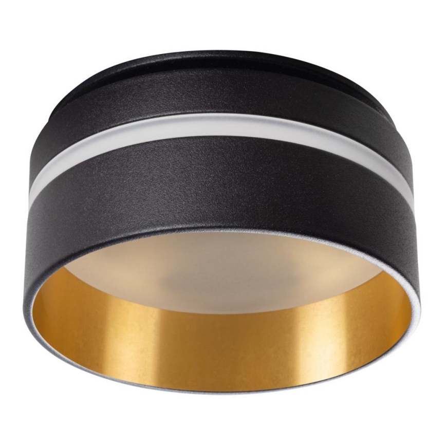 Faretto da incasso GOVIK GU10/10W nero/oro