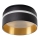 Faretto da incasso GOVIK GU10/10W nero/oro
