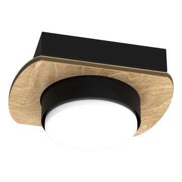 Faretto da incasso KIDO 1xGX53/8W/230V nero/beige/quercia