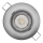 Faretto da incasso LED EXCLUSIVE LED/5W/230V 4000 K argento
