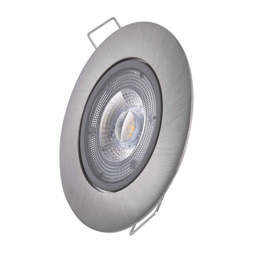 Lampada LED da incasso LED/5W/230V 4000 K argento