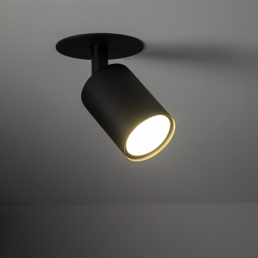 Faretto da incasso NEX 1xGU10/10W/230V nero