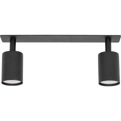 Faretto da incasso NEX 2xGU10/10W/230V nero