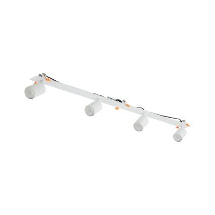 Faretto da incasso NEX 4xGU10/10W/230V bianco