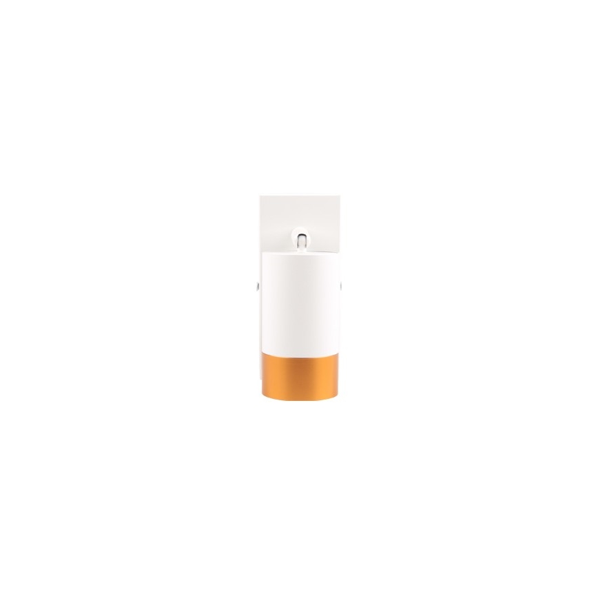 Faretto da parete 1xGU10/35W/230V bianco/oro