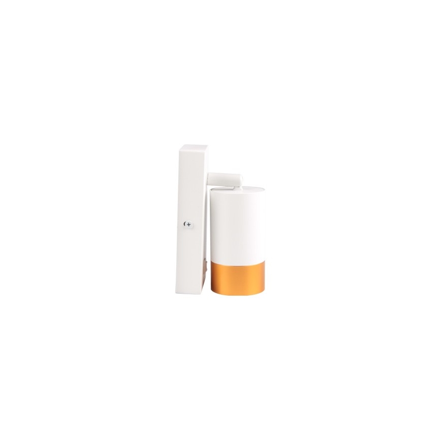 Faretto da parete 1xGU10/35W/230V bianco/oro