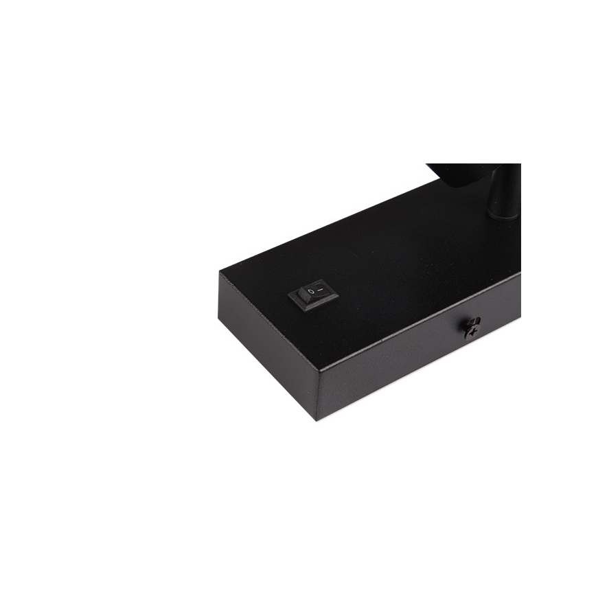 Faretto da parete 1xGU10/35W/230V nero