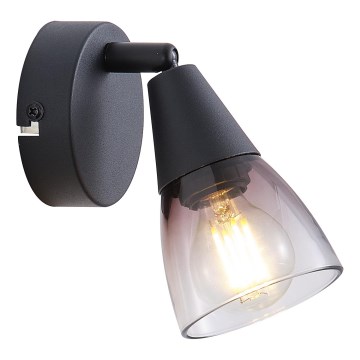 Faretto da parete CLASSY 1xE14/7W/230V fumé