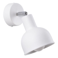 Faretto da parete ELBA 1xE27/15W/230V bianco