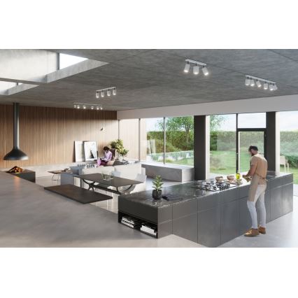Sollux SL.0095 - Applique MERIDA 1xGU10/40W/230V bianco