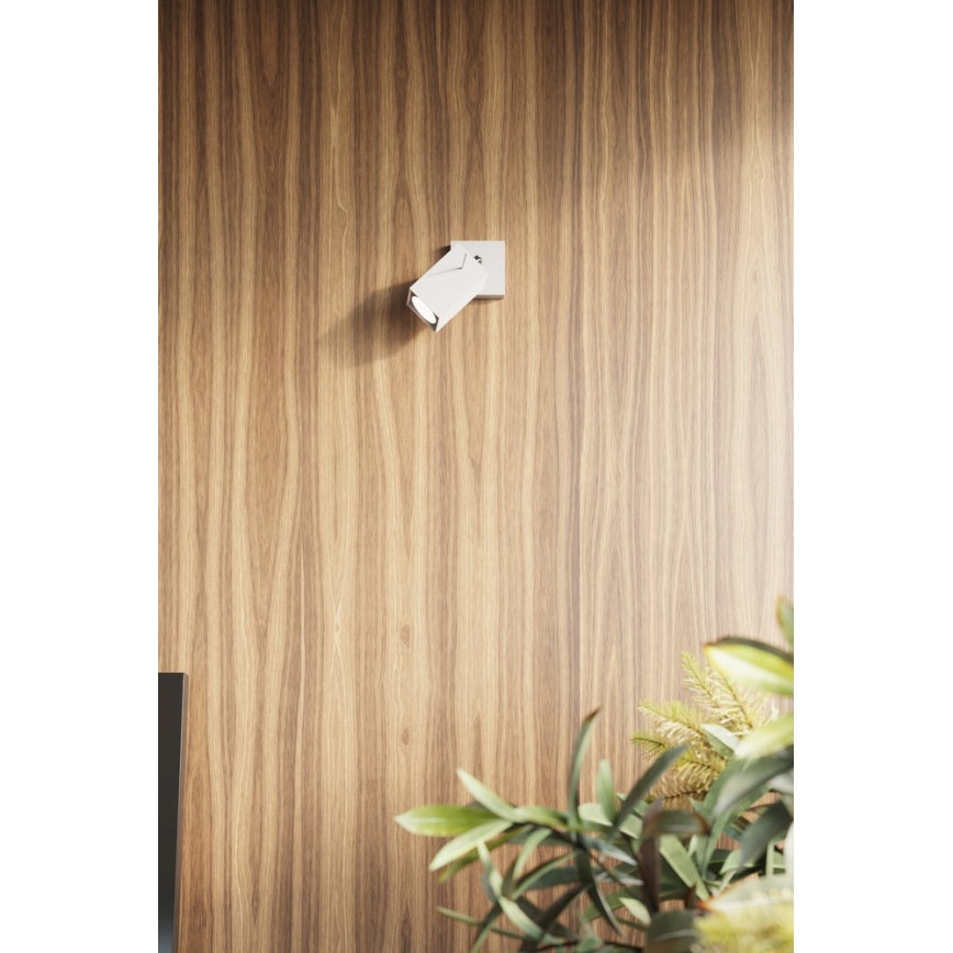 Sollux SL.0095 - Applique MERIDA 1xGU10/40W/230V bianco