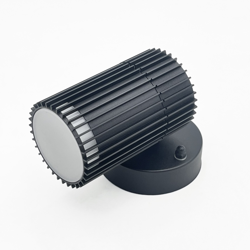 Faretto da parete per esterni LANTHEA 1x GU10/11W/230V IP44 nero