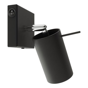 Faretto da parete RING 1xGU10/10W/230V nero