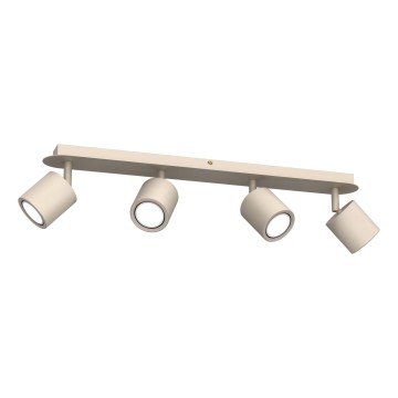 Faretto DEMIA 4xGU10/8W/230V beige