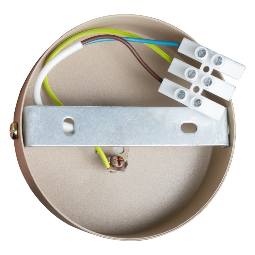 Faretto DEX 2xE14/10W/230V beige/crema