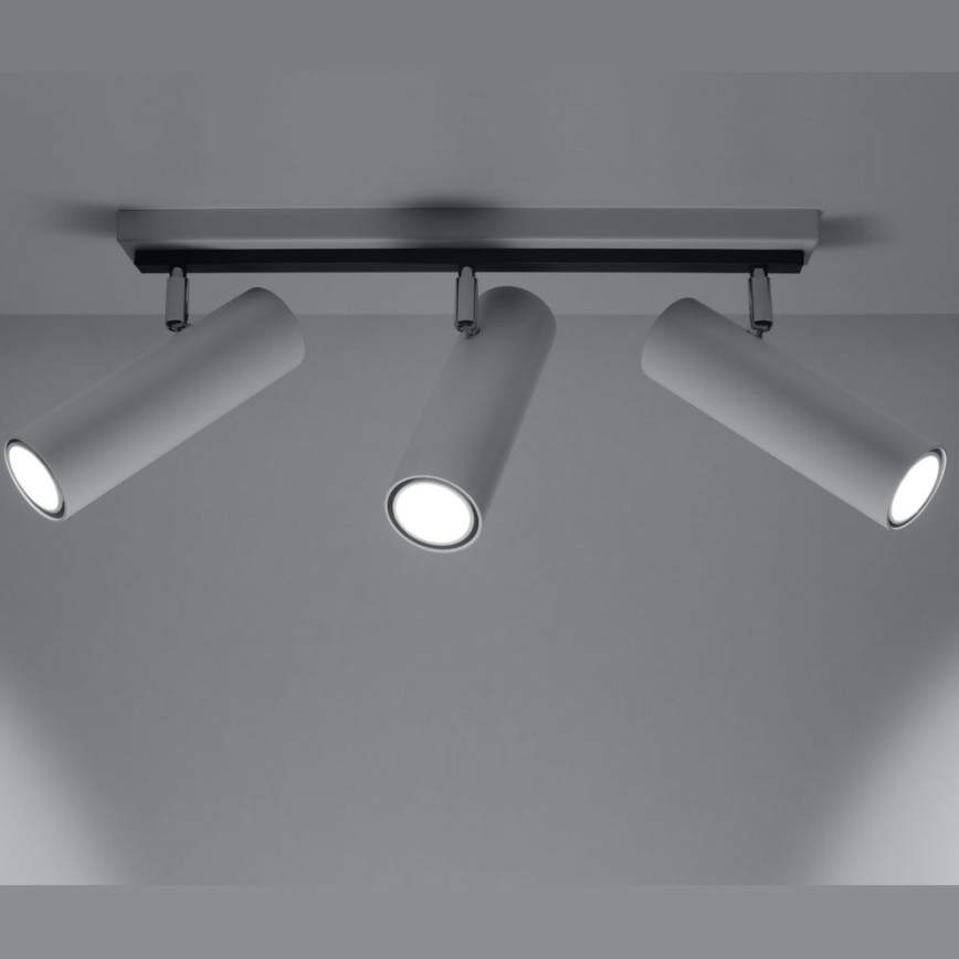 Faretto DIREZIONE 3xGU10/40W/230V bianco