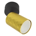 Faretto FAMA 1xGU10/30W/230V dorato/nero