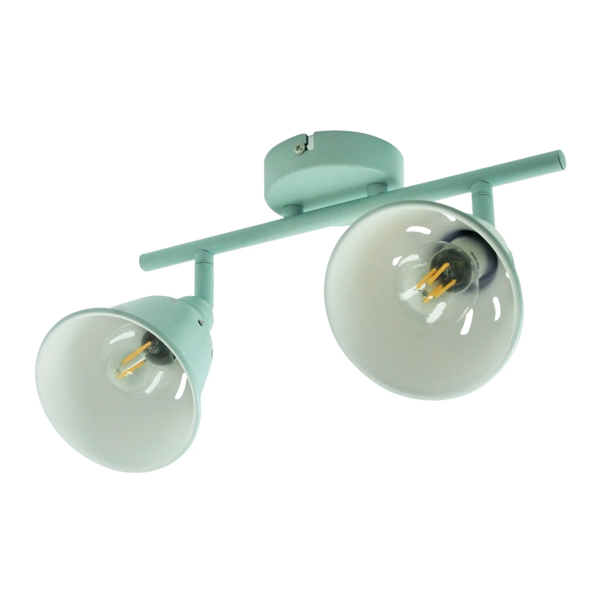 Faretto FIONA 2xE14/8W/230V verde