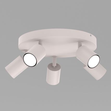Faretto FUN 5xGU10/8W/230V colore crema