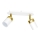 Faretto JOKER 2xGU10/25W/230V bianco/oro