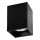 Faretto JUPITER 1xE27/20W/230V 11,7x11,7 cm nero