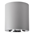 Faretto JUPITER 1xE27/20W/230V diametro 16,5 cm grigio