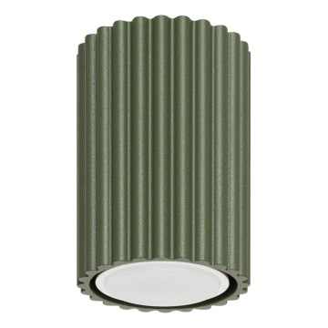 Faretto KARBON 1xGU10/10W/230V 10 cm verde