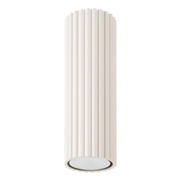Faretto KARBON 1xGU10/10W/230V 20 cm color crema