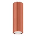 Faretto KARBON 1xGU10/10W/230V 20 cm rosso