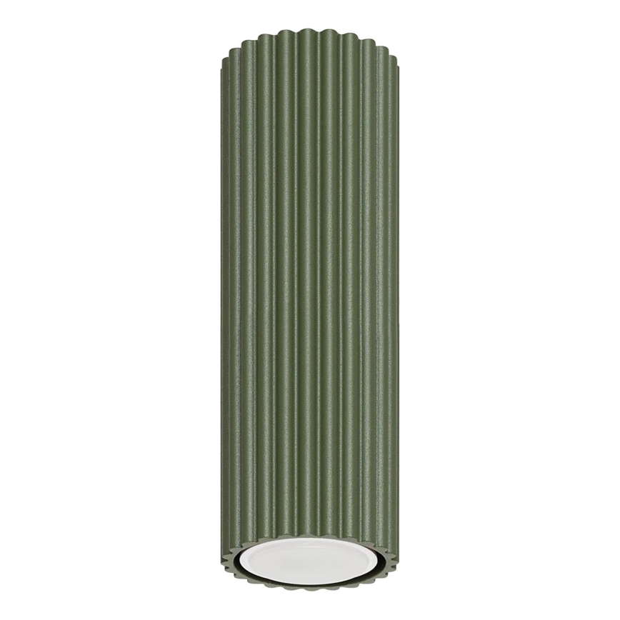 Faretto KARBON 1xGU10/10W/230V 20 cm verde